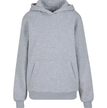 Pánská mikina Build your Brand | BY 289 heather grey 4XL Mikina s kapucí (oversize)