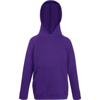 Dívčí oblečení F.O.L. | Kids Lightweight Hooded Sweat purple 12-13 Mikina s kapucí - dětská