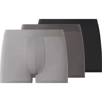 Pánské spodní prádlo esmara Men Pánské boxerky, 3 kusy (černá/šedá, 5/M)