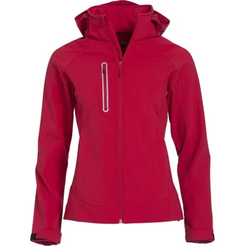 Clique | Milford Jacket Women red XXL Bunda (softshellová) - dámská