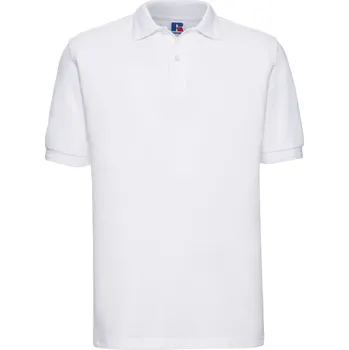 Pánské tričko Russell Athletic | 599M white 6XL Polo
