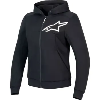 Sport Dámská mikina na motorku Alpinestars Stella Chrome V2 Sport černá M