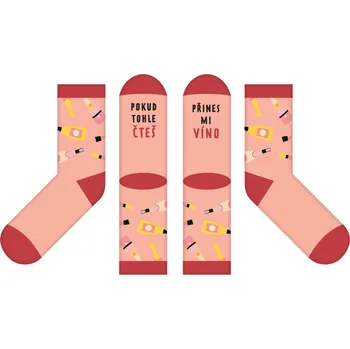 Party dekorace Pohodonožky - Přines mi víno, vel. 39-42