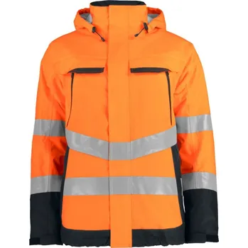 Pánská bunda ProJob | 6441 Padded Jacket hi vis orange/black 3XL Bunda (bezpečnostní)