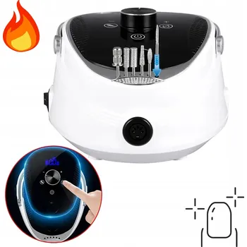 Bruska na nehty, elektrická leštička na gelové nehty, 35000 otáček, profesionální