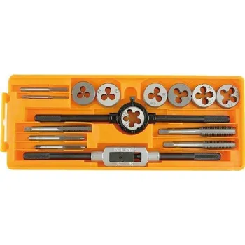 Závitořezný nástroj Vorel Závitníky a kruhové čelisti M3 - M12 sada