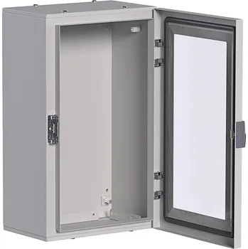 Rozvaděč Hager FL160A Rozvaděč nástěnný oceloplechový orion+, IP65, průhl. dvířka, 500x300x200