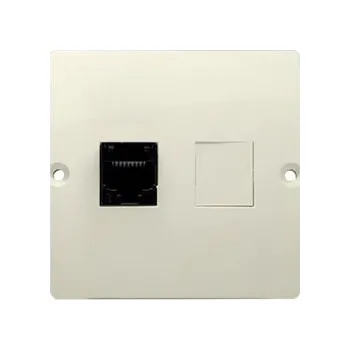 vypínač Zásuvka telefonní 1 násobná RJ12, Simon Basic BMT1.02/12, béžová