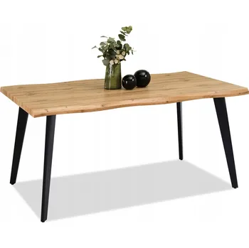 Jídelní stůl Obdélníkový stůl Mebel-Partner 160 x 90 x 76 cm černý