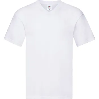 Pánské tričko F.O.L. | Original V-Neck T white 4XL Tričko