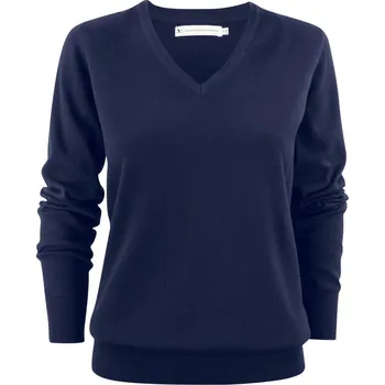 Dámský svetr James Harvest | Ashland V-Neck Women navy XXL Svetr - dámský