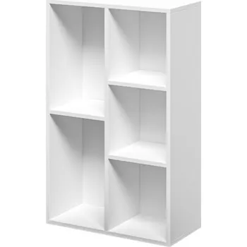 regál Regál JENA 3 Barva: bílá, Rozměr: 50x80x25