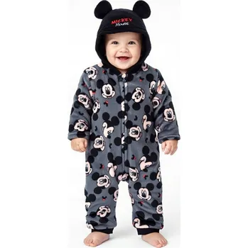 Kojenecký overall Pyžamo pro chlapce - overal - Mickey Mouse. Velikost 74 cm.