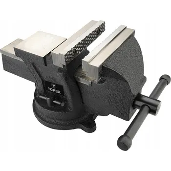 Svěrák TOPEX Rotační kovový svěrák 100 mm 07A210