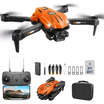 Dron DRON HRAČKA S KAMEROU PRO DĚTI WIFI LED NA DÁLKOVÉ OVLÁDÁNÍ PRO ZAČÁTEČNÍKY