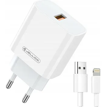 VELMI RYCHLÁ NABÍJEČKA 22,5W + KABEL Micro USB - USB-A JELLICO AK165