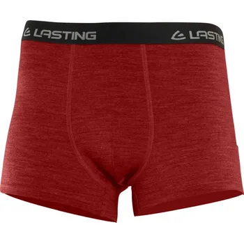 Trenýrky Lasting pánské merino boxerky NORO červené pánské boxerky + kód pro dodatečnou 10% slevu: LAST10
