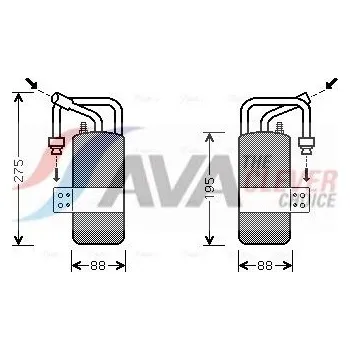Sušič klimatizace Sušárna, klimatizace AVA COOLING SYSTEMS FDD386