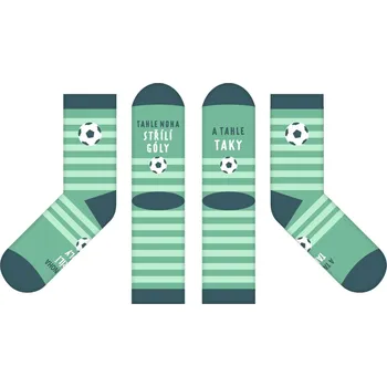 Party dekorace Pohodonožky - Tahle noha střílí góly, vel. 43-46