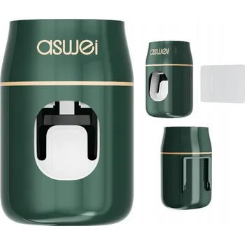 Dávkovač mýdla DÁVKOVAČ ZUBNÍ PASTY AUTOMATICKÝ ODŠŤAVŇOVAČ RUKOJEŤ ODŠŤAVŇOVAČ ZELENÁ