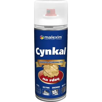 Barva ve spreji CYNKAL SPREJ 400 ML ČERNÝ 9005