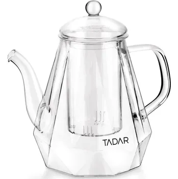 Konvice na čaj Kávová a čajová konvice s varnou konvicí TADAR Sipster 1 l
