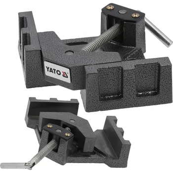 Svěrák ÚHLOVÁ SVĚRKA 100 mm LITINOVÁ ROHOVÁ SVĚRKA YATO