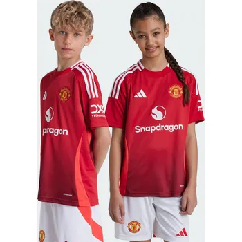 Fotbal ADIDAS Domácí dres Manchester United 24/25 Kids 15 LET ČERVENÁ