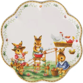 Talíř Villeroy & Boch Talíř Annual Easter Edition 2026, zajíčci Paul, Anna a Max, 22,5 cm 14-8627-2651