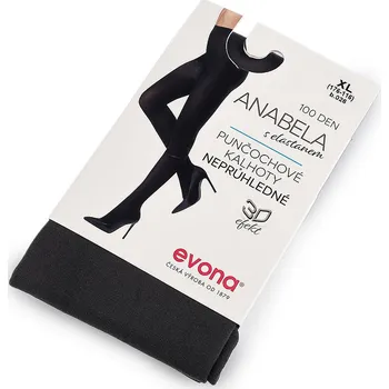 Dámské punčochy Dámské zimní punčochové kalhoty barevné Anabela 100 den, střední, 4 (vel. 176-116) šedá