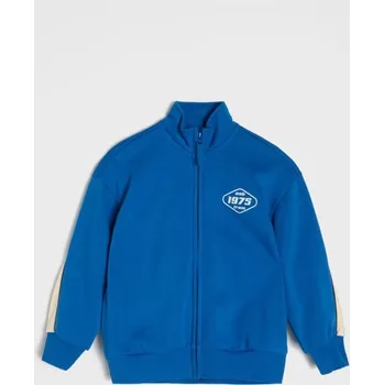 Chlapecké oblečení Sinsay - Mikina bomber - modrá - 857DX-55X - 857DX-55X-128