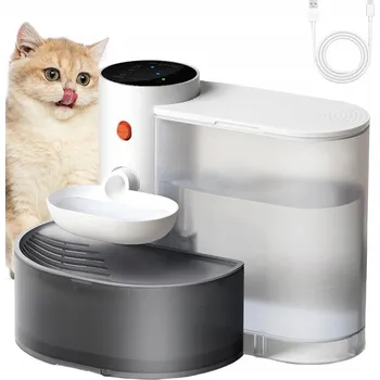 Miska pro psa PÍTKO FONTÁNA PRO KOČKY PSA MISKA AUTOMATICKÉ PÍTKO 3L TICHÝ PROVOZ