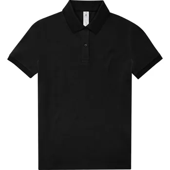 Dámské tričko B&C | My Polo 180 /women black XS Polo - dámské