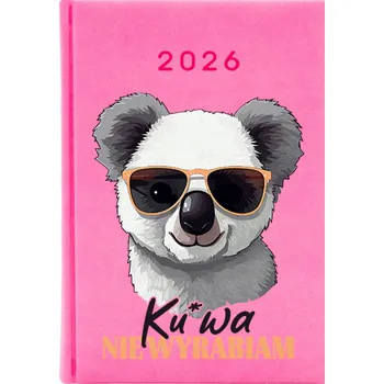 Kalendář Knižkový kalendář 2026 A5 FunnyCase růžový