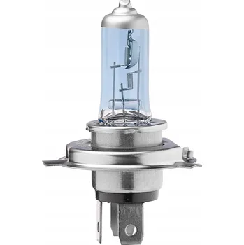 Autožárovka ŽÁROVKA SUPER WHITE H4 12V 60/55W E4 XENON BÍLÁ