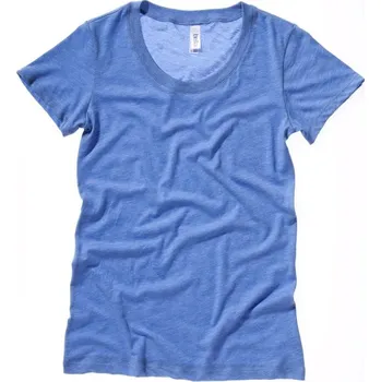 Bella + Canvas | 8413 blue triblend L Tričko - dámské