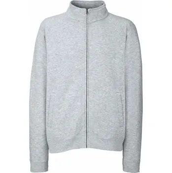 Pánská mikina F.O.L. | Premium Sweat Jacket heather grey M Mikina