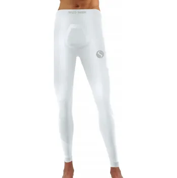 Pánské termo spodky Sesto Senso pánské cyklistické spodky Cyclista bílé, velikost L/XL