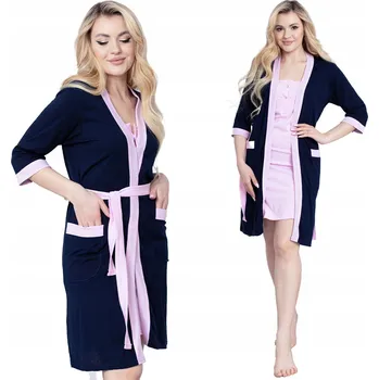 Dámský župan Formommy dámský župan ke kolenům bez kapuce velikost XL