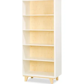 Knihovna Dětský regál RIA Barva: borovice/bílá, Rozměr: 80x180x40