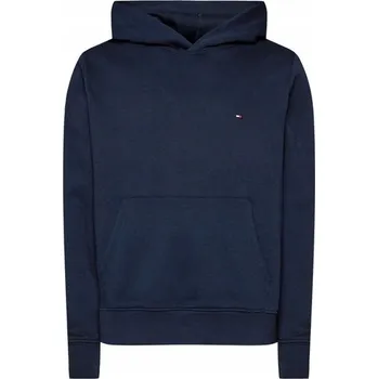Pánská mikina TOMMY HILFIGER tmavě modrá pánská mikina s kapucí NAVY, Velikost XXL