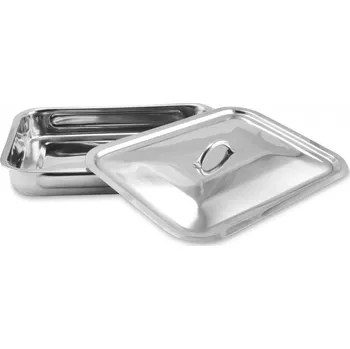 Nádoba na pečení Perfect Home 14214 Pekáč s víkem nerezový 39,7x28,7x6 cm