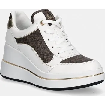 Pánské tenisky Tenisky MICHAEL Michael Kors Emmy Wedge Trainer 43F5EMFS4L.200 bílá 00X, EUR 41