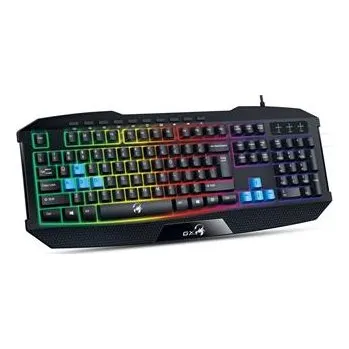 Genius GX Gaming K215 Scorpion klávesnice drátová USB černá CZ+SK layout