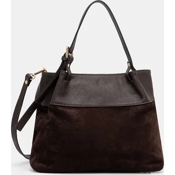 Kabelka Semišová kabelka Answear.LAB feb0205.iak hnědá 89X, vel. ONE SIZE