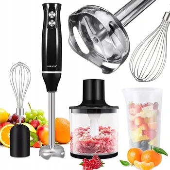 Tyčový mixér Bedee Blender ręczny elektryczny 500 W černý