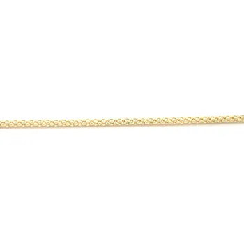 Náramek Zlatý náramek lankovitý s velkou karabinou