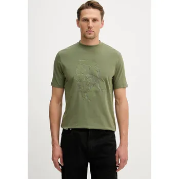 Pánské tričko Tričko Karl Lagerfeld 562221.755036 zelená 91X, vel. L