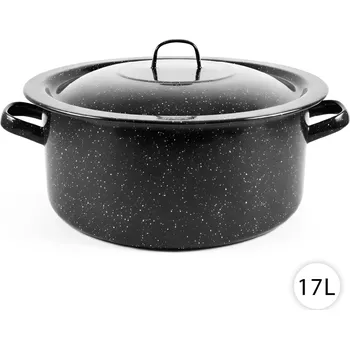 Hrnec Perfect Home Smaltovaný hrnec 17L s poklicí, 15374