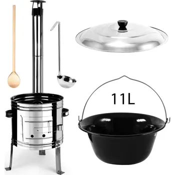 kotlíky Perfect Home Set-81 Kotlíková souprava 11 L, 5 ks